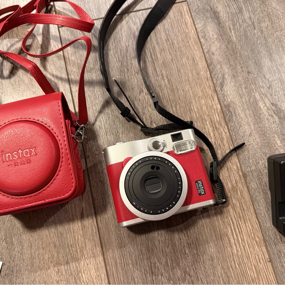Fujifilm Instax Mini 90 with battery and charger